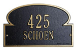 Portobello Address Plaque
