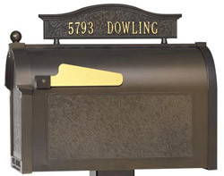 Personalized Mailbox Topper