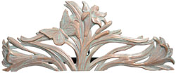 Butterfly Garden Hose Holder - Copper Verdi