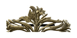 Butterfly Garden Hose Holder - French Bronze