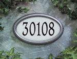 Concarod Artisan Stone Estate Address Plaque