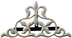 Fleur-de-lis Hose Holder - Copper Verdi