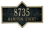 Hampton Address Plaque