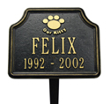 Our Kitty Memorial Plaque