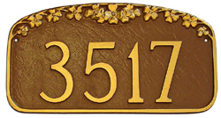 Dogwood Address Plaque