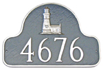 Lighthouse Arch Address Plaque