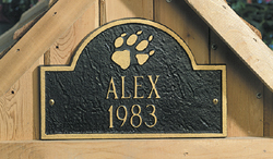 Pet Paw Mini Arch Marker - Wall Mount