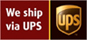 We Ship Via UPS