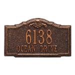 Gatewood wall two line antique copper