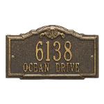 Gatewood wall two line bronze with gold