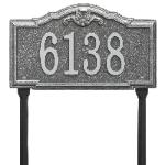 Gatewood lawn one line pewter with silver