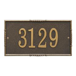 Brohman wall one line plaque