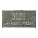 Brohman wall two line bronze verdi