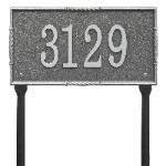 Brohman lawn one line pewter with silver