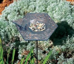 Lily/Butterfly Dish Bird Feeder