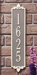Lyon Vertical Standard Address Plaque