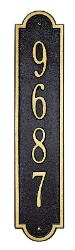 Richmond Vertical Standard Address Plaque