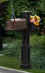 Black Westbrook Plus Mail Post
