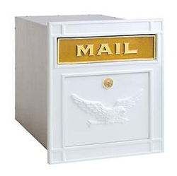 Column Mailbox with Slot