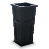 Cape Cod Tall Planter in Black