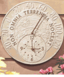 Fossil Celestial Thermometer & Clock