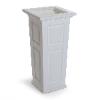 Nantucket Tall Planter in White