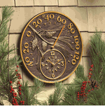 Pinecone Thermometer & Clock